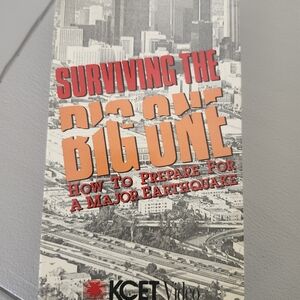 Surviving the Big One Earthquake VHS